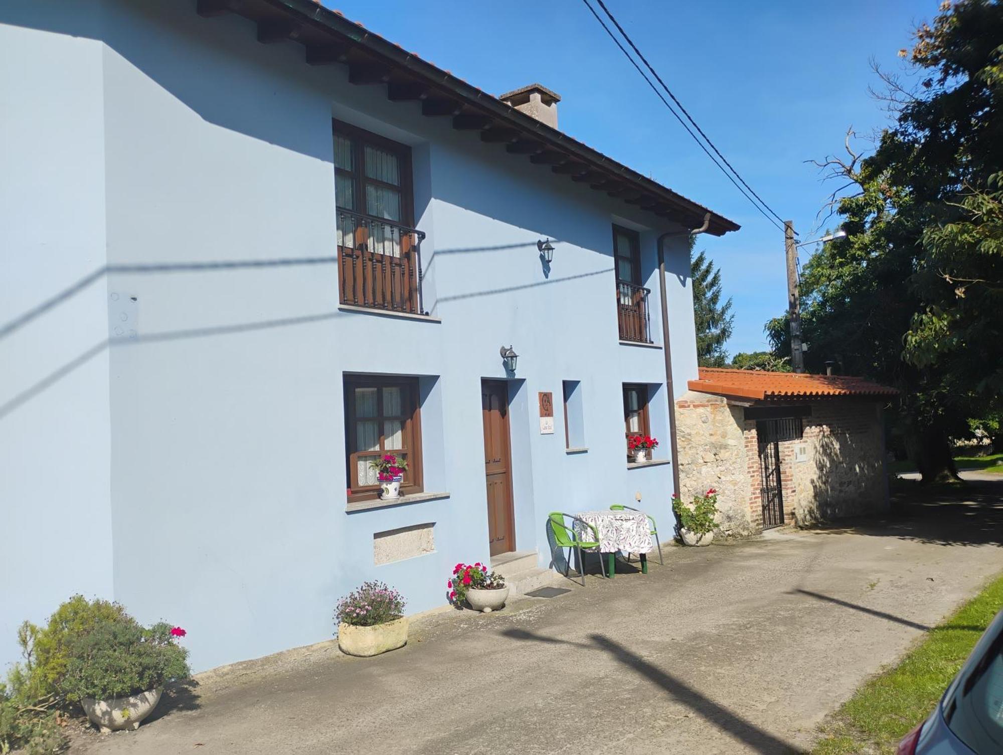 Casa Rural Casa Azul Villa Villahormes Exterior photo