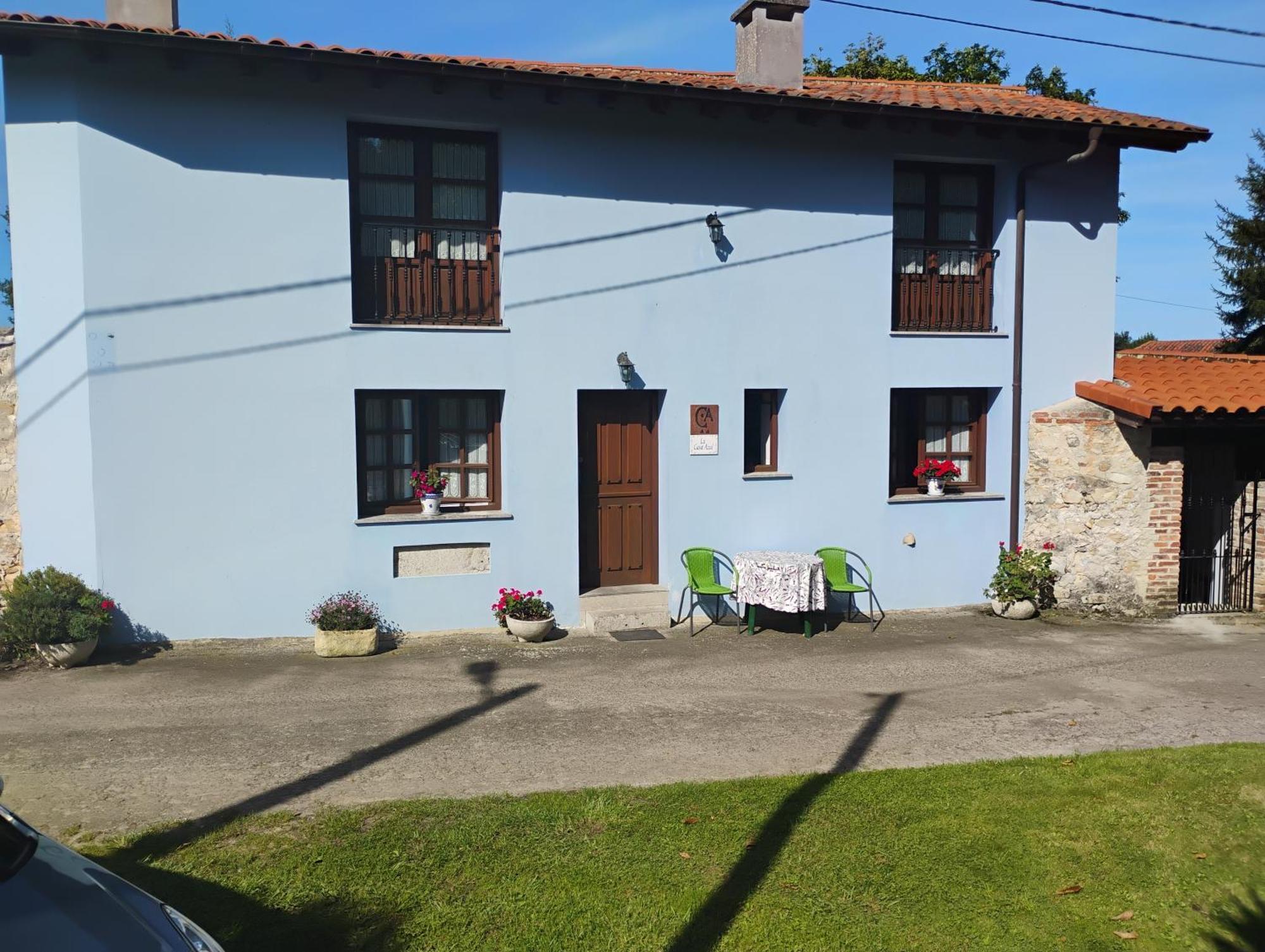 Casa Rural Casa Azul Villahormes Exterior photo